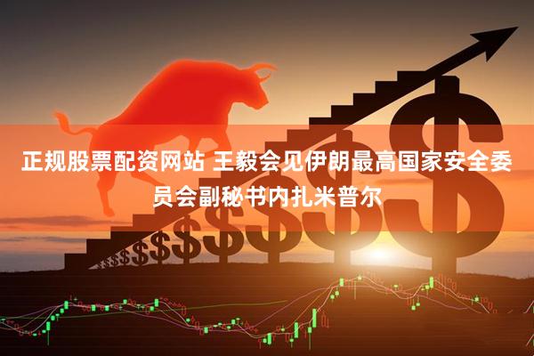 正规股票配资网站 王毅会见伊朗最高国家安全委员会副秘书内扎米普尔